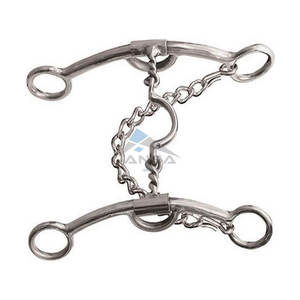 Choix des professionnels Derby Bit 6.75 "Twist Low Port Horse Riding Training Bit Prix de gros Fournisseur en vrac - Product Image 4