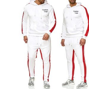 Agregue sus logotipos Venta al por mayor Chándal Sudadera con capucha Pantalones casuales Chándales Pareja Streetwear Impreso Venta al por mayor Hombres Ropa de invierno - Product Image 3