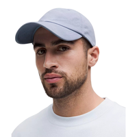 Topi Baseball Klasik Unisex Warna Dapat Disesuaikan Logo Bordir Kain Katun Twill Lembut Sporty Bernapas Alami Tahan Air