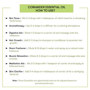 Aceite Esencial de Cilantro 100% Puro de Grado Terapéutico, Ingredientes Herbales Orgánicos de Hinojo para el Cuidado del Cabello y el Cuerpo, 30 ml, Suministro OEM - Product Image 4