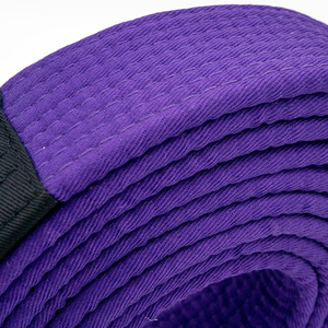 Bjj Gi Professional Jiu Jitsu Cinturones 100% Algodón Artes Marciales Cinturones por encargo Brazilian Jiu Jitsu Kimono en venta al por mayor - Product Image 6