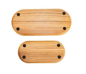 Bandeja de desayuno de madera moderna para servir, bandeja de desayuno en madera, nuevo diseño, Plater de alta calidad en madera impreso, elegante para hotel en casa - Product Image 4