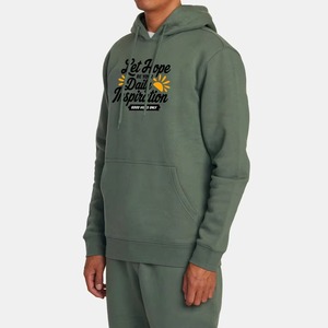 Nouveaux sweats à capuche pour hommes en tissu double couche imprimé DTF pour l'hiver - Polyester/coton de haute qualité, séchage rapide et respirant, style décontracté - Product Image 2