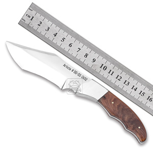 ปลอกหนัง Cocobolo มีดล่าสัตว์ทำด้วยมือทำจากไม้ D2ปลอกหนังสลักลายนูนปรับแต่งได้ขายส่ง DD-D2-2650 - Product Image 6