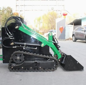 Qilu 220V Skid Steer Loader with Front End Shovel <b>Track</b> Earth-Moving Machinery Gearbox Core Components and <b>Pump</b> Motor Engine - Product Image 4