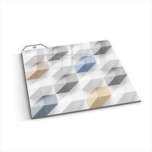 Top Supplier's 3D Glossy 600X600mm Polished Porcelain Glazed Luxury Floor Tiles Modern Design Style Wide Selling Firebrick - Product Image 4