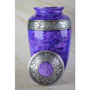 Urne en métal fabriquée à la main à forte demande pour cendres Pet Baby Crémation Enterrement Fournitures funéraires indiennes - Product Image 2