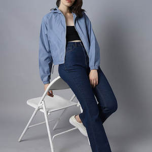 Chaqueta cortavientos de punto ligero para mujer Nuevo diseño de moda para la temporada de invierno Venta al por mayor Precio barato Mejor venta con MOQ bajo - Product Image 5