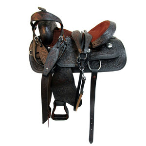 Silla de montar western de cuero premium, diseño para equitación profesional, EN VENTA - Product Image 1