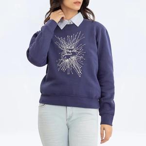 Sudadera con Logotipo Bordado Personalizado de Estilo Moderno a Precio de Mayoreo, Disponible en Diferentes Colores Atractivos, Sudadera para Mujer - Product Image 2