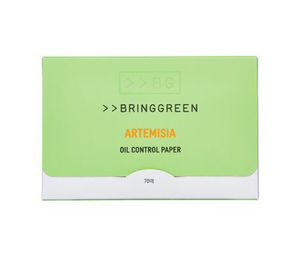 BRINGGREEN Artemisia Oil Control Paper tissue para el cuidado de la piel con aceite elimina el brillo cuidado facial Korea Cosmetic Kbeauty hecho en Corea - Product Image 2