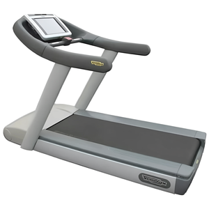 Tapis roulant pliable remis à neuf avec téléviseur pour la marche, la course, l'entraînement cardio, la résistance, les studios de fitness, les salles d'entraînement à domicile - Product Image 1