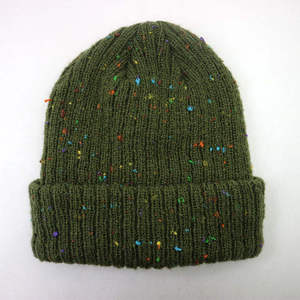 Bonnet en tricot à impression numérique personnalisée, prix bas, vêtements décontractés d'hiver, plage, couleur personnalisée, unisexe, bonnets de chasse - Product Image 1