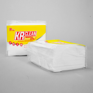 Tamaño perfecto en 25x25cm, estos paños industriales, hechos de tela no tejida de calidad, se empaquetan en 50 hojas - Product Image 6