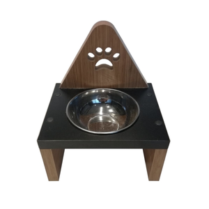 ชามน้ำอาหารแมวทำจากสแตนเลสอุปกรณ์ชามอาหารสัตว์เลี้ยง1ชิ้นเป็นมิตรต่อสิ่งแวดล้อม - Product Image 6