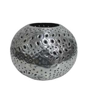 Finition votive de nickel de support de conception de luxe décorative en aluminium de conception unique faite à la main adaptée aux besoins du client en vrac - Product Image 1