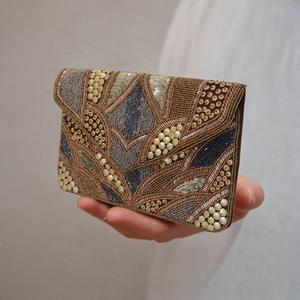 Sacs à main miniatures pour femmes MULTI CRAFT de haute qualité 2025, avec perles, bandoulière, logo personnalisé, broderie florale, style tendance - Product Image 4