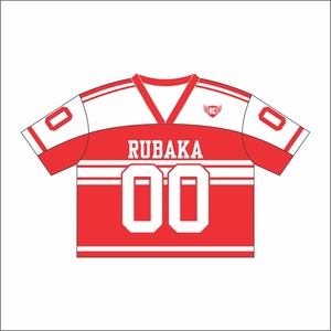 Vente en gros jersey de baseball en maille de coton personnalisé tricot rayé imprimé t-shirt boxy surdimensionné col en V cropped mesh jersey - Product Image 3