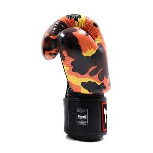 Gants de boxe Muay Thai Twins de haute qualité en cuir véritable, fabriqués sur mesure, imprimés, gants de sparring camouflage Twins - Product Image 6