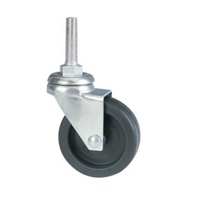 Ruote in Gomma Art.220/B D.50 Con Perno 2 Pz - Product Image 1