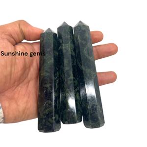 Vente en gros pierre naturelle Agate polie d'obélisque en cristal de jaspe Kambaba pour l'équilibre énergétique et la décoration intérieure de style amoureux - Product Image 4