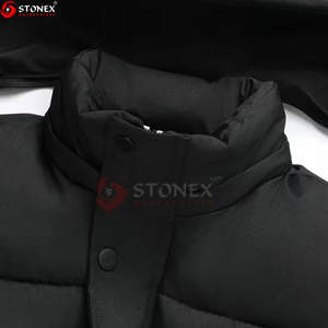 Chaleco Acolchado de Plumón para Hombre, Personalizado con Logotipo, Barato al por Mayor, Cálido para Invierno y Otoño, Talla Grande, Sin Mangas - Product Image 6