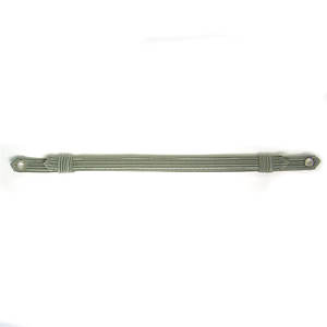 Casquette de pointe personnalisée en gros de haute qualité avec mentonnière en ligne blanche verte faite à la main au Pakistan pour une utilisation en extérieur - Product Image 4