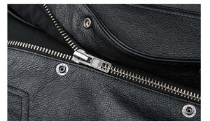 Chaleco de Cuero Sintético para Hombre, Chaleco de Cuero para Motocicleta con Cierre y Botones, Estilo Casual para Otoño e Invierno - Product Image 5