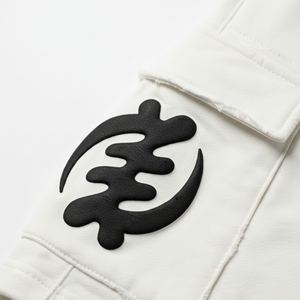 Pantalones Cortos Cargo de Algodón Personalizados para Mujer, Cintura Elástica, Cintura Alta, Ajuste Regular, Estilo Desgastado, Ropa Deportiva Informal de Secado Rápido - Product Image 3