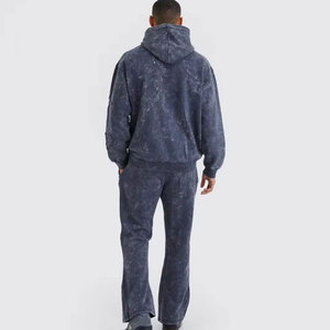 ชุดวอร์มผู้ชายแบบสั่งทำชุดวอร์มสีจาง & แสงแดดซักได้สินค้ามาใหม่ - Product Image 2