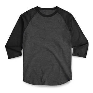 Camisetas de manga larga de algodón 100% Premium Camiseta de algodón hilado en anillo peinado - Product Image 1