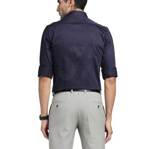 Camisas de vestir de diseño de alta calidad para hombre, camisas de vestir transpirables para hombre, camisas de vestir ligeras para hombre - Product Image 4