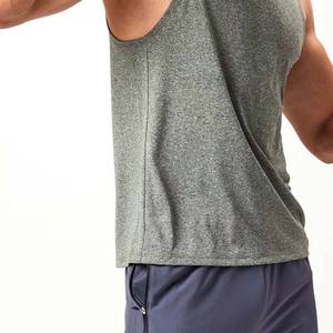 Haute qualité Logo personnalisé chemise gilet course Muscle entraînement musculation sport débardeurs Gym sans manches hommes débardeurs - Product Image 5