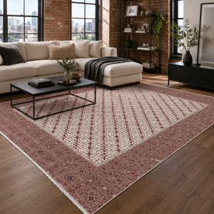 <b>Rug</b> Weavers RW7048 Anatolia Apricot Tribal Washable <b>Rug</b> Dropshipping Wholesale Washable Chenille 10 Sizes - Product Image 1