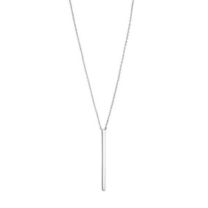 จี้สร้อยคอสแตนเลสทรงกลมรูปทรงเรขาคณิตสำหรับผู้หญิงเครื่องประดับเงินสเตอร์ลิง - Product Image 1