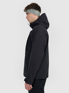 แจ็กเก็ตสีดำลำลองผ้าฝ้ายฟอกเรียบแฟชั่นใหม่ - Product Image 5