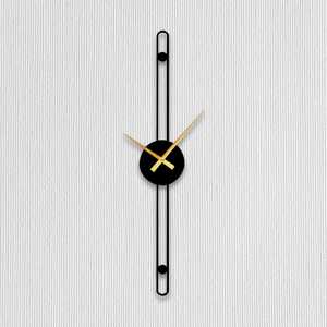 Horloge murale moderne en quartz et métal de qualité supérieure, alimentée par USB, décoration écologique pour la maison, le bureau, le salon, élégante et fonctionnelle - Product Image 4