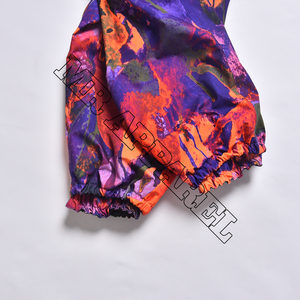 Pantalon de neige violet multicolore à sublimation imperméable et coupe-vent chaud style cargo doublé polaire pour les sports d'hiver vente en gros - Product Image 6