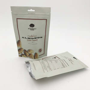 Matte Laminated Stand Up Pouch with Tear Notch for Nut & <b>Seed</b> Packaging - OEM Custom Size, Moisture Proof, Made in Vietnam - Product Image 5