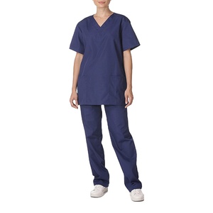 Tops d'infirmière d'hiver pour femmes, uniformes médicaux à manches longues et col en V, tenues de travail pour la beauté, la santé et les cliniques, faible MOQ, combinaison d'infirmière 2026 HI - Product Image 1