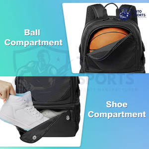 Bolsa de Baloncesto de Poliéster Transpirable, Cómoda, de Moda, Profesional, del Mejor Proveedor, con Logotipo Personalizado, para Adultos - Product Image 4