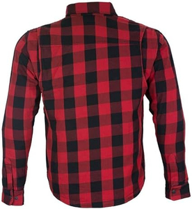 Chemise en flanelle respirante pour homme avec caractéristiques de chemise de protection approuvées CE pour le travail et le cyclisme - Product Image 2