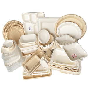 Vaisselle biodégradable, emballage jetable, boîte <span class=keywords><strong>à</strong></span> Bagasse, canne <span class=keywords><strong>à</strong></span> sucre, pâte <span class=keywords><strong>à</strong></span> papier, palourdes, récipients alimentaires - Product Image 1