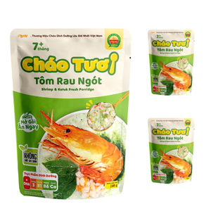 Gachas frescas de Vietnam listas para comer, camarones Katuk, alimentos secos, el mejor sabor, certificado ISO HACCP, sin conservantes, estante de 12m - Product Image 2