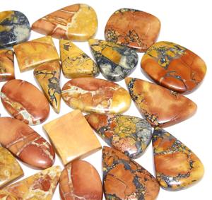 Maligano Jaspe Cabochon Lisse Pierres Précieuses Lâches Naturel Maligano Jasper Cabochon Mix Forme Fabrication de Bijoux Toutes Tailles Disponibles - Product Image 2