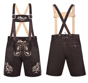 รองเท้าหนังนิ่มแพะบาวาเรียสำหรับผู้ชายหนังนิ่มแห้งเร็วระบายอากาศสไตล์ไฮสตรีทสไตล์เยอรมัน - Product Image 3