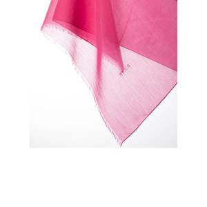 ผ้าคลุมไหล่แฟชั่นทรงสี่เหลี่ยมผืนผ้าสีชมพูผ้าฝ้ายไหมพรมพู่ประดับ - Product Image 2