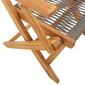 Real Teak Folding <b>Armchair</b> Solid <b>Wood</b> Teak Furniture for Outdoor and Marine - Product Image 3