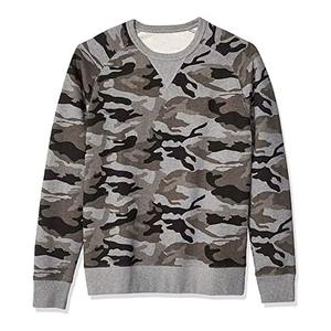 Sweat-shirt en molleton d'hiver surdimensionné à col rond personnalisé en gros pour hommes, coton biologique lourd, motif uni, OEM - Product Image 5