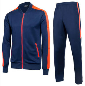 Survêtement de football rouge nouvelle mode en gros, haute qualité, séchage rapide, 100 % coton, respirant, léger, veste d'été - Product Image 1